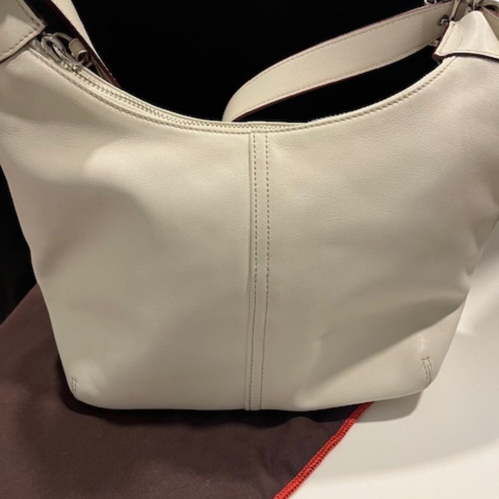 Coach Vintage Demi Legacy Handbag in Cream Leather H33 9566 - Picture 7 of 9